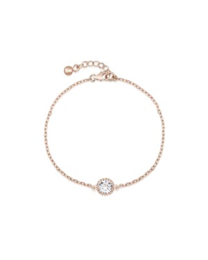 Roségoldfarbenes Armband mit Zirkonia Stein STELLA von Sternenauge