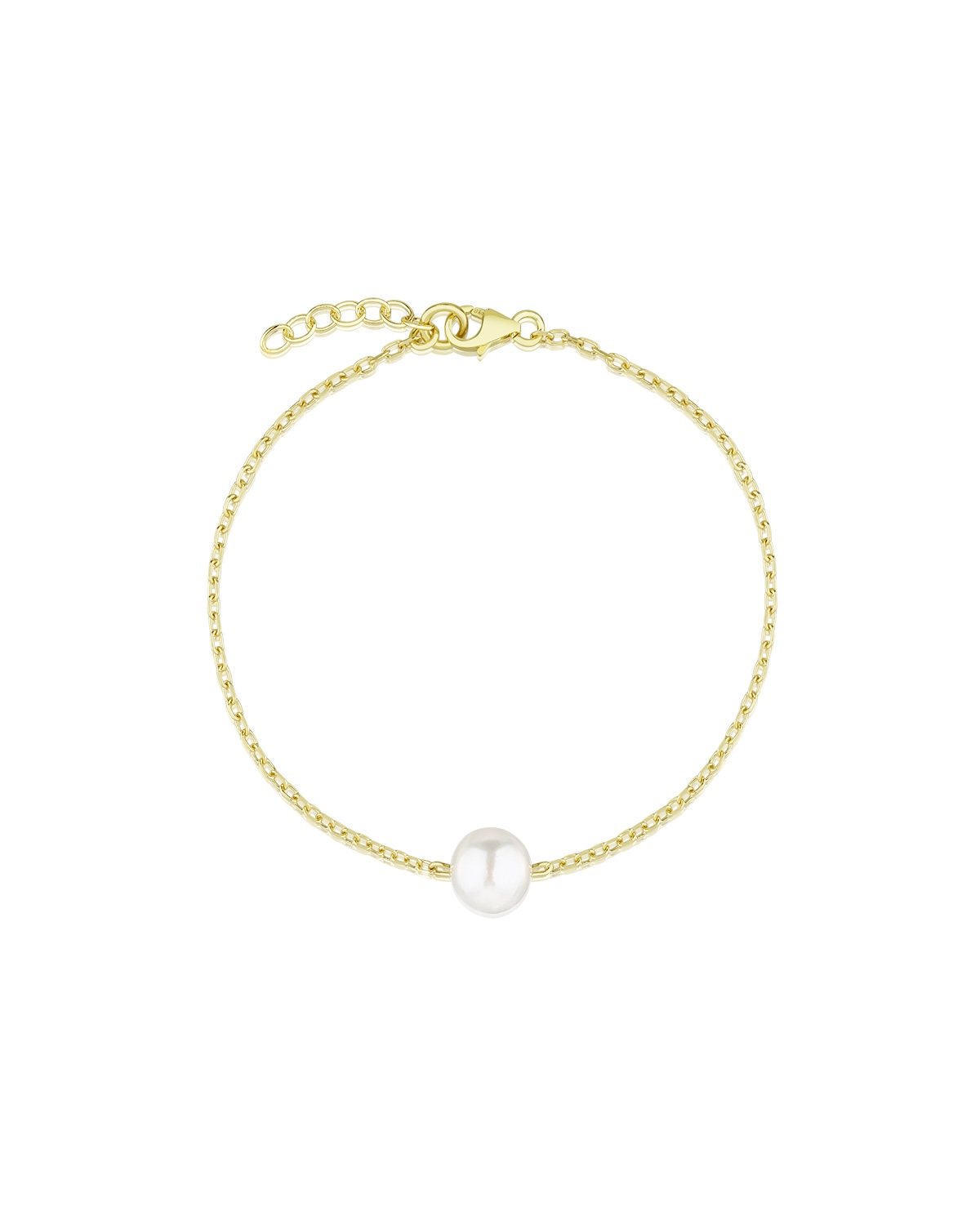 Goldfarbenes Perlenarmband MERLE von Sternenauge