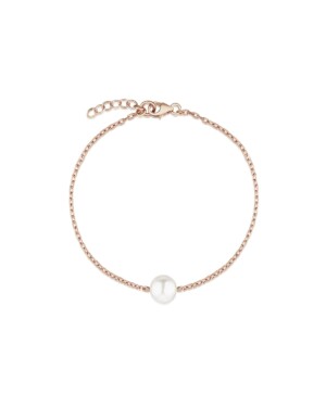 Roségoldfarbenes Perlenarmband MERLE von Sternenauge