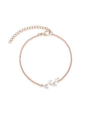 Zirkonia-Armband-Blatt-Anhaenger-JASMIN-Farbe-Rosegold-Sternenauge