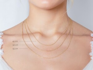 Kettenlängen Sternenauge Brautschmuck