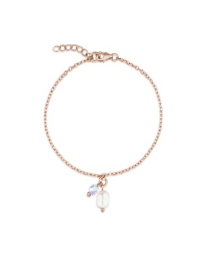 Roségoldfarbenes Armband mit Perlen ALEXIS von Sternenauge