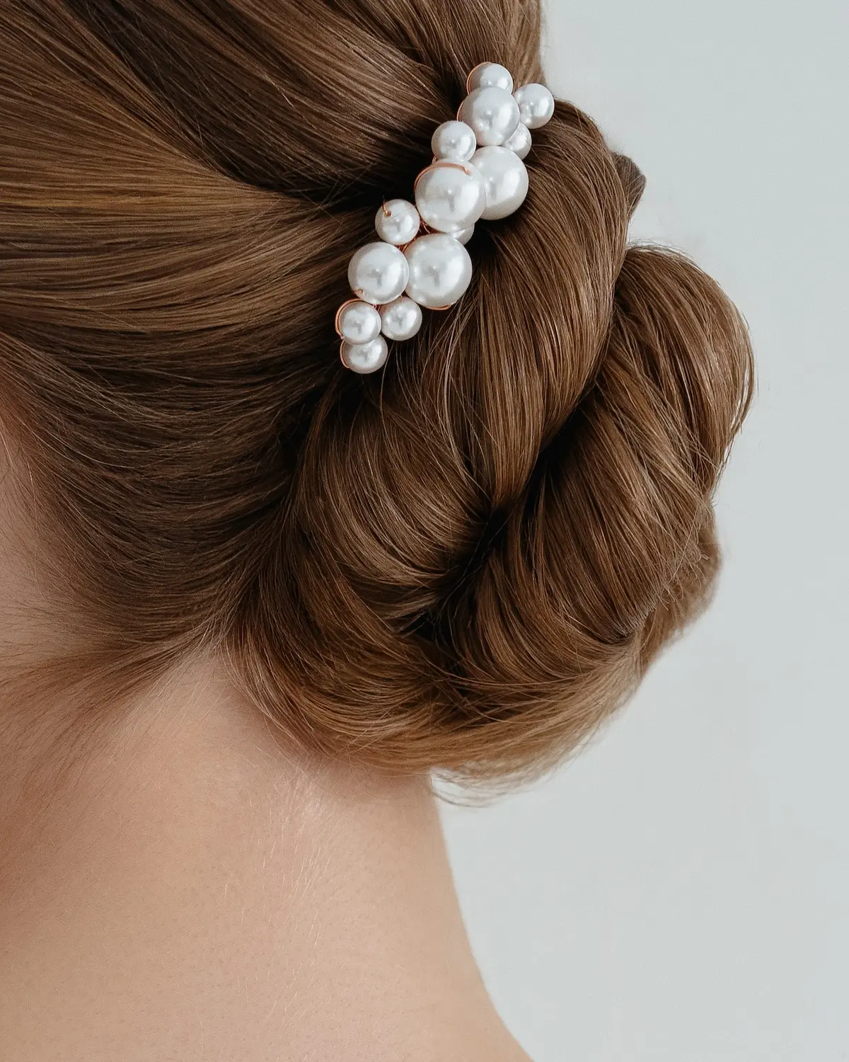 Haaraccessoire mit Muschelperlen von Sternenauge, perfekter Haarschmuck für Hochsteckfrisuren zur Hochzeit von Sternenauge