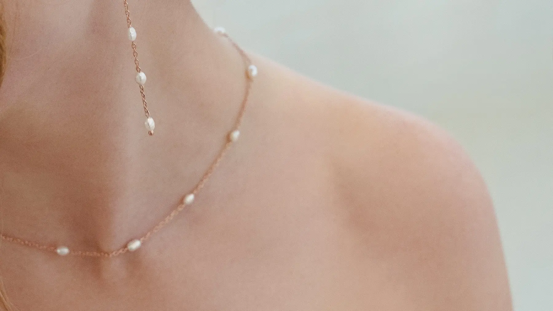 Sternenauge Manufaktur, handgefertigter Perlenschmuck aus 925 Sterling Silber 18K Rosévergoldung und Süßwasserperlen