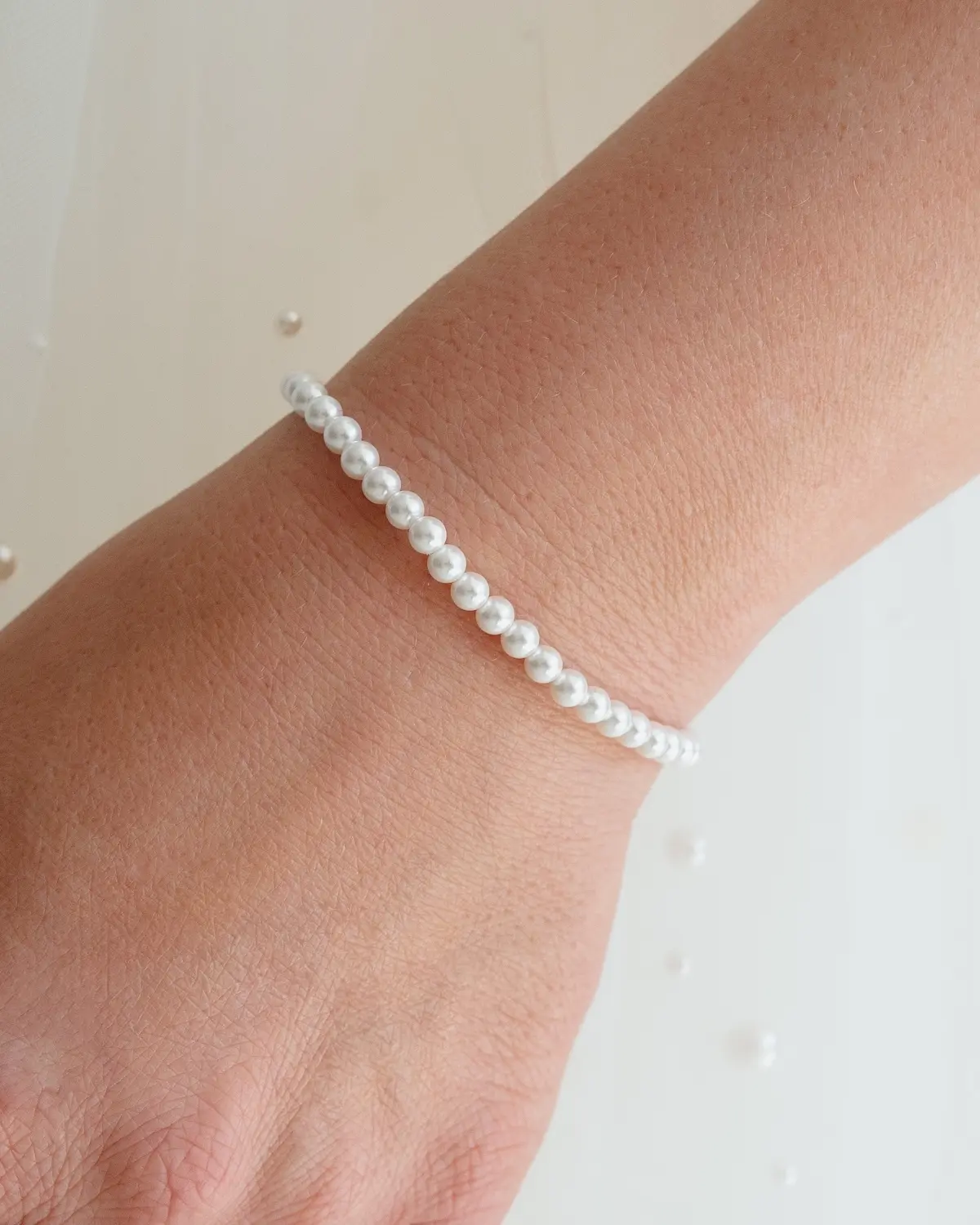 Detailfoto Armband mit Muschelperlen ANNOUK von Sternenauge